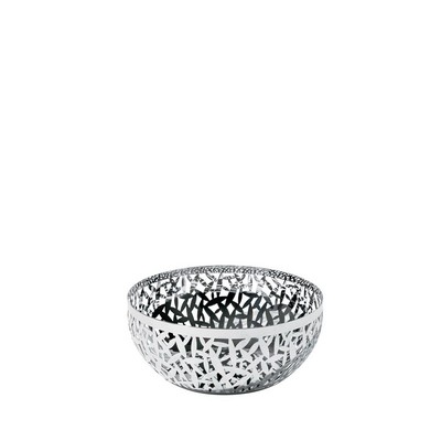 Alessi-CACTUS! Perforated fruit bowl in 18/10 stainless steel